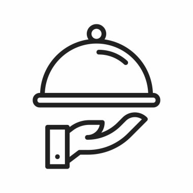 Garson ikonu vektör görüntüsü. Mobil uygulama web uygulaması ve yazdırma ortamı için uygundur.