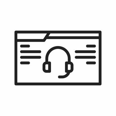 Web sitesi ikon vektör görüntüsü desteği. Mobil uygulama web uygulaması ve yazdırma ortamı için uygundur.