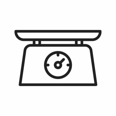 Simge vektör resmi ölçeklendiriliyor. Mobil uygulama web uygulaması ve yazdırma ortamı için uygundur.