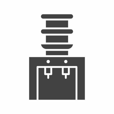 Su giderici ikon vektör görüntüsü. Mobil uygulama web uygulaması ve yazdırma ortamı için uygundur.