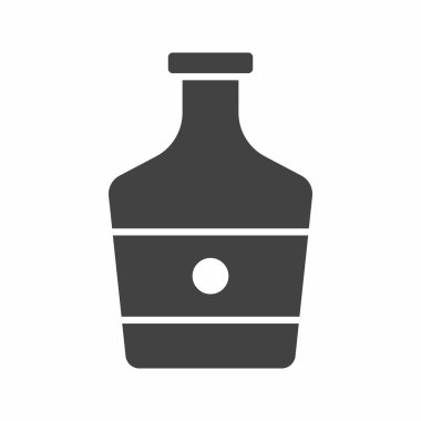 Viski ikonu vektör görüntüsü. Mobil uygulama web uygulaması ve yazdırma ortamı için uygundur.