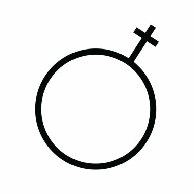 Kadın ikon vektörü. Mobil uygulamalar, web uygulamaları ve yazdırma ortamları için elverişli.