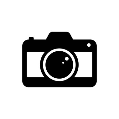 Photocamera icon. Vector illustration