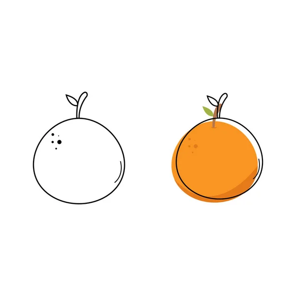 Orange in stroke and stroke with fill