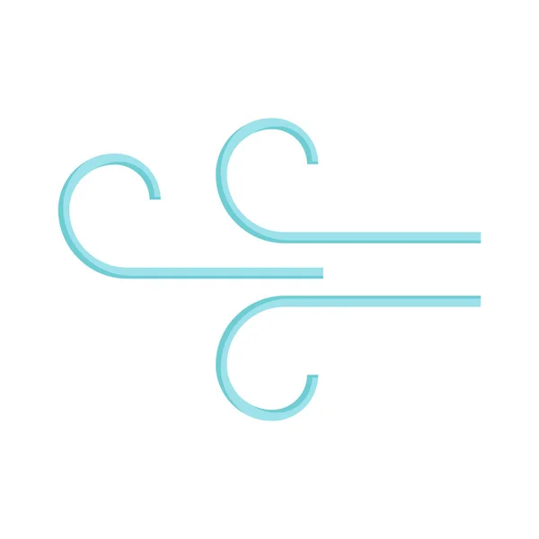 Rüzgar ikonu. vektör illüstrasyonu