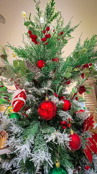 Árvore Natal Decorações — Fotografia de Stock