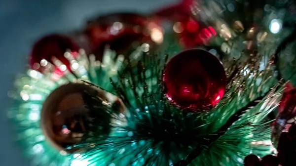 Beyaz Arka Planda Noel Topları — Stok fotoğraf
