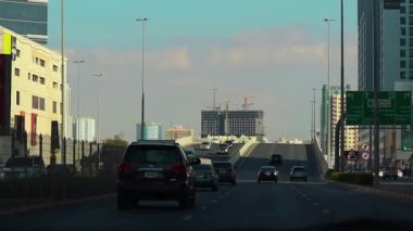 Sharjah, UAE- 22.01.2023. City of Sharjah, View of Sharjah roads