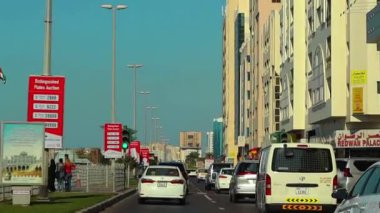 Sharjah city view, Sharjah roads, city road