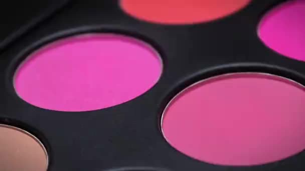 Make Palette Set Professional Multicolor Eyeshadow Palette Makeup Professional Multicolor — Wideo stockowe