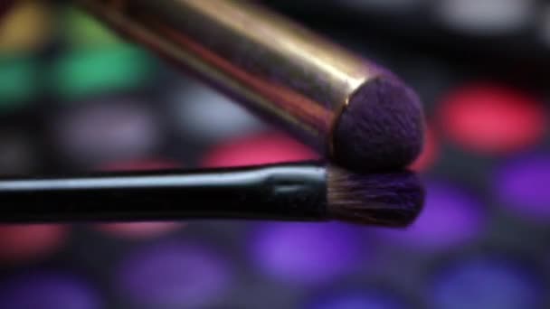 Make Palette Set Professional Multicolor Eyeshadow Palette Makeup Professional Multicolor — Wideo stockowe