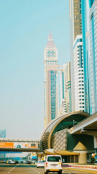 Dubai Uae March 2019 Здание Современной Архитектуры Центре Города — стоковое фото