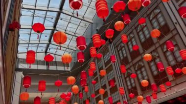 Binanın soyut arkaplanı