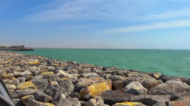 Ras Khaimah Deniz Manzarası — Stok video