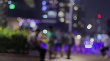Çağdaş Gelecek Müzesi 'nin bir parçası olarak tavan ve duvarlarda Arapça kaligrafi. Yüksek kalite 4K görüntü. Yüksek kalite 4k görüntü