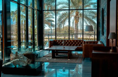 Restoran iç mekan. Yüksek kalite fotoğraf