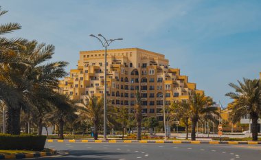 Ras al Khaimah, Marjan adası. Yüksek kalite fotoğraf