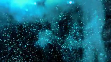 Arka plan boşluğu, su oksijeni, oksijenin bulanık hareketi, animasyon. Yüksek kalite 4k görüntü