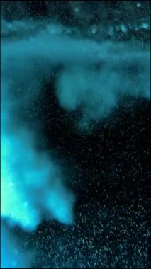 Arka plan boşluğu, su oksijeni, oksijenin bulanık hareketi, animasyon. Yüksek kalite 4k görüntü