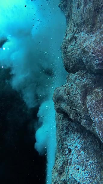 Вода Акваріумі — стокове відео