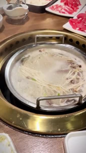 Chinese Pittige Hete Pot Keuken Hoge Kwaliteit Fullhd Beeldmateriaal — Stockvideo