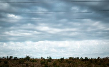 Gökyüzündeki bulutlar