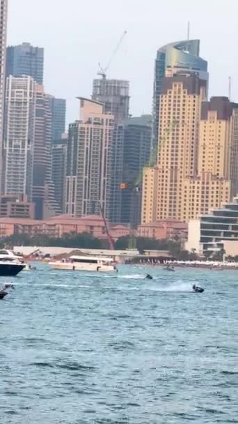 Dubai Skyline Usa — Stockvideo