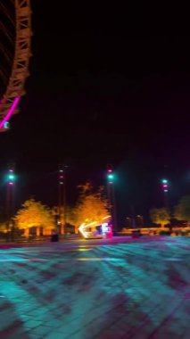 Ain Dubai, dünyanın en uzun dönme dolabı, Dubai 'de açılıyor Ain Dubai yarım saatten fazla sürüyor. 200 metreden daha uzun. Yüksek kaliteli FullHD görüntüler