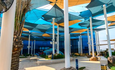 Kentteki brandalar. Yüksek kalite fotoğraf