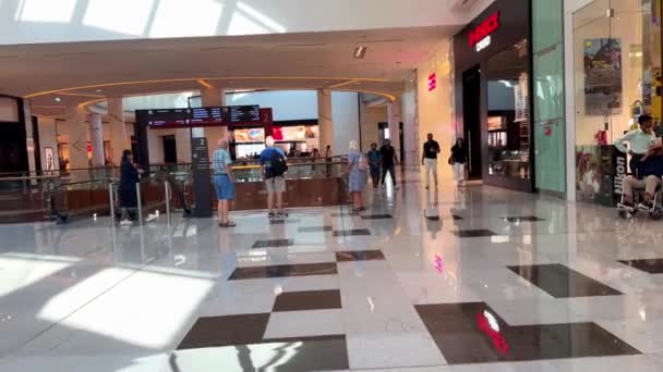 Personas Terminal Del Aeropuerto Hong Kong Nov — Vídeos de Stock