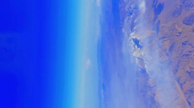 Dağların güzel manzarası