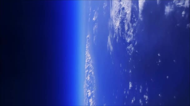 太陽からの惑星 太陽からの惑星 空間の雰囲気 地球の日という概念 — ストック動画