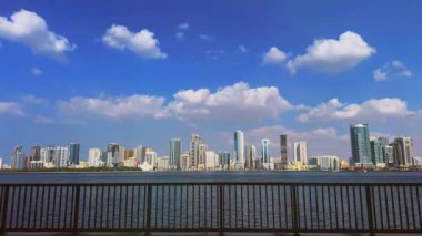 Miami, Florida manzaralı.