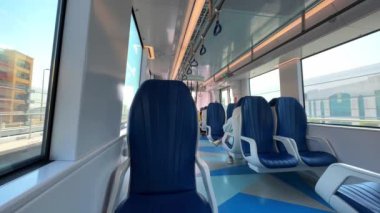 Trenin içinde, seyahat konsepti