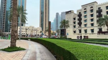 Dubai, uae - Mart 24 2024: Dubai şehir merkezi, Birleşik Arap Emirlikleri