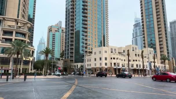 Dubai Uae Mart 2024 Dubai Centrum Förenade Arabiska Emirat — Stockvideo