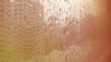 Cam pencerenin soyut arkaplanı