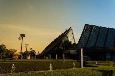 Yazın parkın şehri.