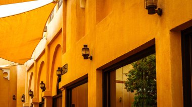 Katara köyü manzarası, miras köyünün iç tasarımı. Yüksek kalite fotoğraf