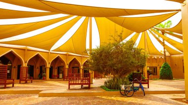 Katara köyü manzarası, miras köyünün iç tasarımı. Yüksek kalite fotoğraf