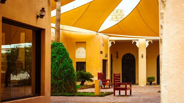 stock image Qatara village view, outdoor interior design of heritage village. High quality photo