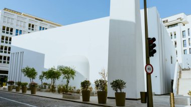 Malaga, Malaga, Endülüs, İspanya 'nın modern binaları