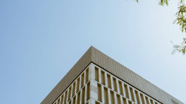  Msheireb Şehir Merkezi Doha Katar 'ın mimarisi. Yüksek kalite fotoğraf