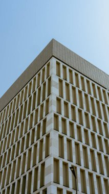  Msheireb Şehir Merkezi Doha Katar 'ın mimarisi. Yüksek kalite fotoğraf