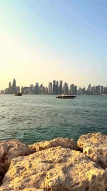 Dubai marinası manzarası, uae, Birleşik Arap Emirlikleri