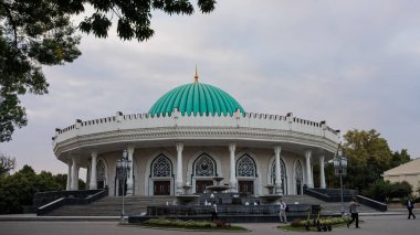 Taşkent, Özbekistan - 092024: Taşkent şehir manzarası. Yüksek kalite fotoğraf