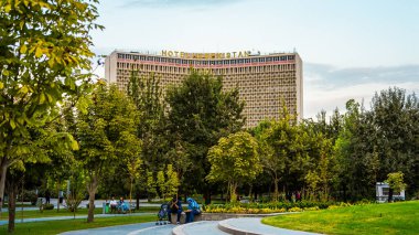 Taşkent, Özbekistan - 092024: Taşkent şehir manzarası. Yüksek kalite fotoğraf