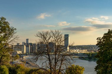Nehir manzarası. Yüksek kalite fotoğraf