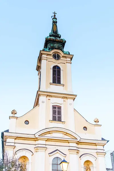 Kilise kulesi saati. Yüksek kalite fotoğraf