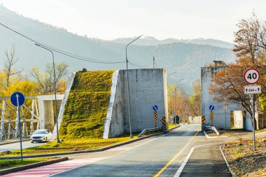 Dağlar, kış tatili. Yüksek kalite fotoğraf